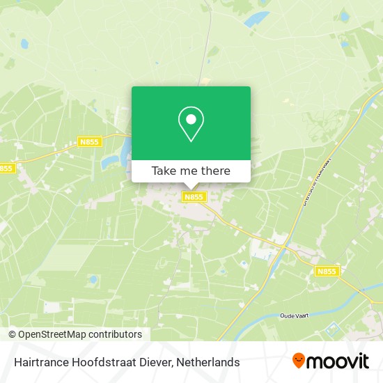 Hairtrance Hoofdstraat Diever map