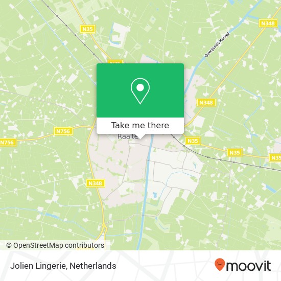 Jolien Lingerie, Nieuwe Markt 12 map