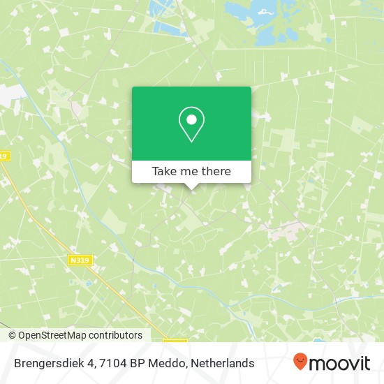 Brengersdiek 4, 7104 BP Meddo map