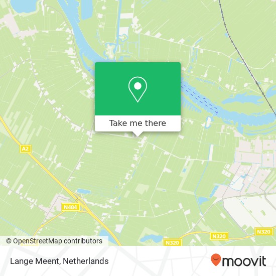 Lange Meent, 4121 Everdingen map