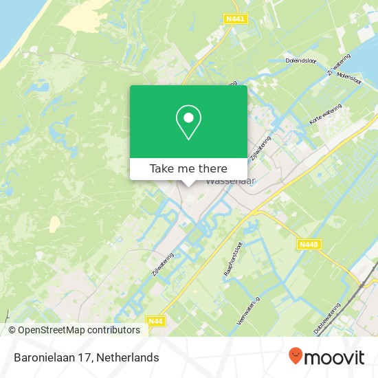 Baronielaan 17, 2242 RA Wassenaar map