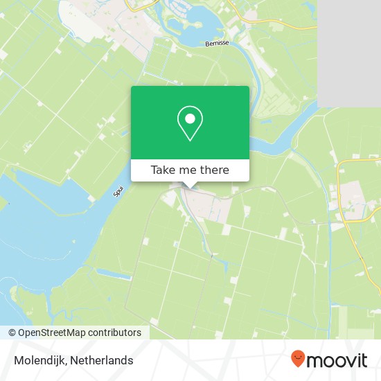 Molendijk, 3267 Goudswaard map