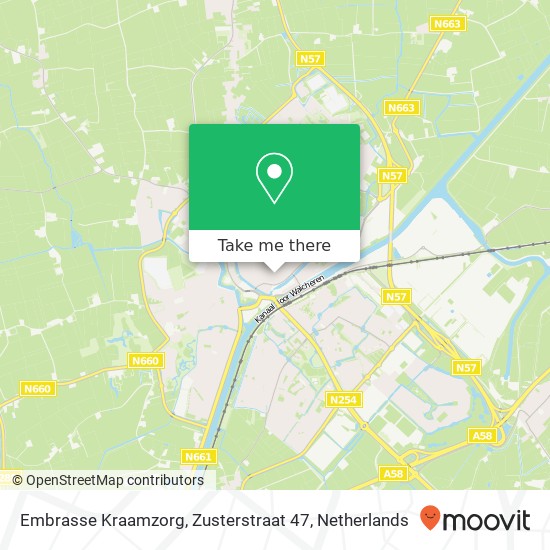 Embrasse Kraamzorg, Zusterstraat 47 Karte