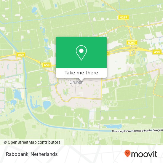 Rabobank, Grotestraat 149 map