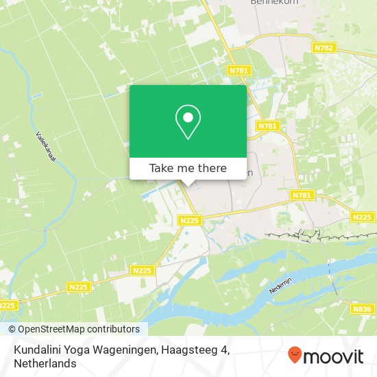 Kundalini Yoga Wageningen, Haagsteeg 4 Karte