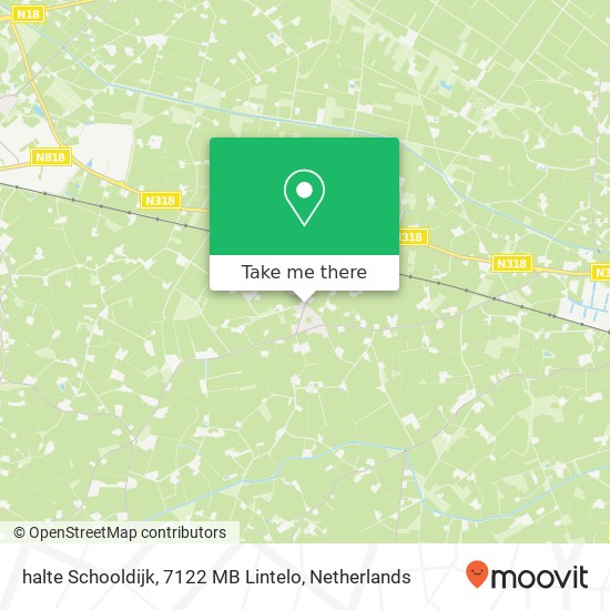 halte Schooldijk, 7122 MB Lintelo map