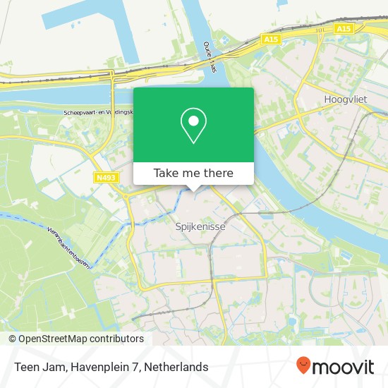 Teen Jam, Havenplein 7 map