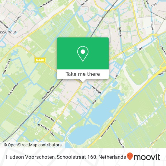 Hudson Voorschoten, Schoolstraat 160 map