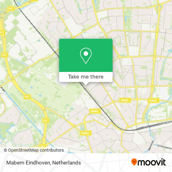 Mabem Eindhoven map