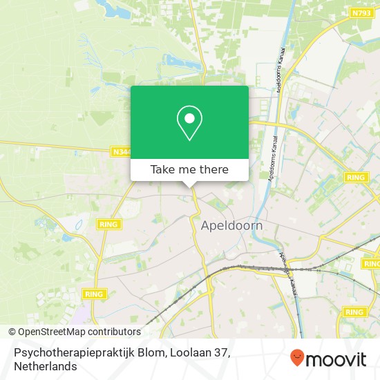 Psychotherapiepraktijk Blom, Loolaan 37 map