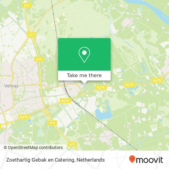 Zoethartig Gebak en Catering map