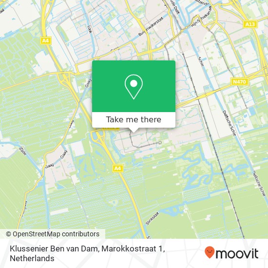 Klussenier Ben van Dam, Marokkostraat 1 map