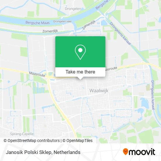 Janosik Polski Sklep map