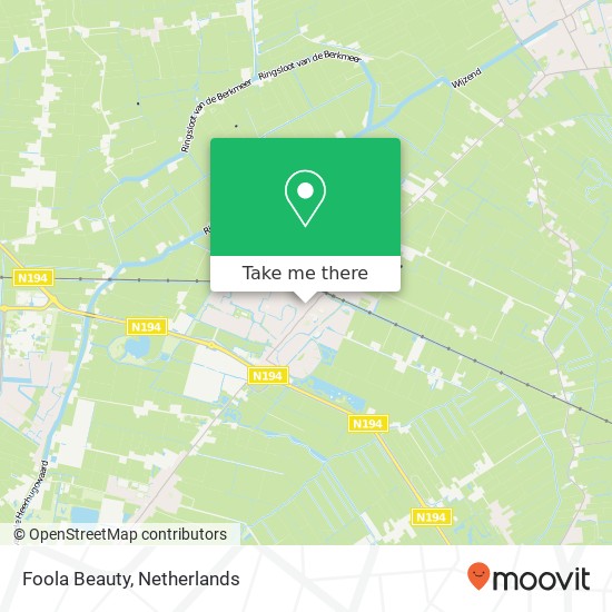 Foola Beauty map