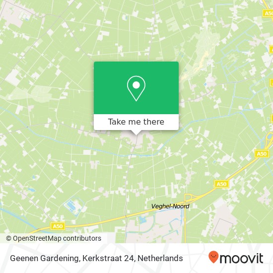 Geenen Gardening, Kerkstraat 24 map