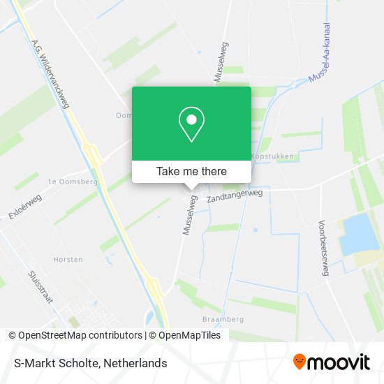 S-Markt Scholte map