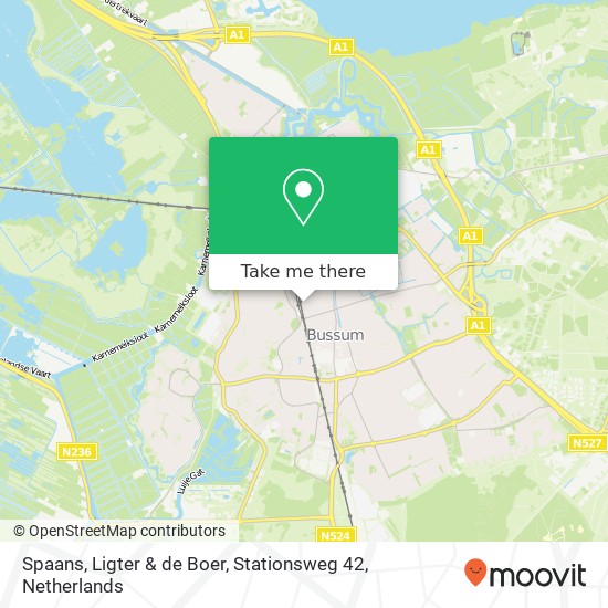 Spaans, Ligter & de Boer, Stationsweg 42 map