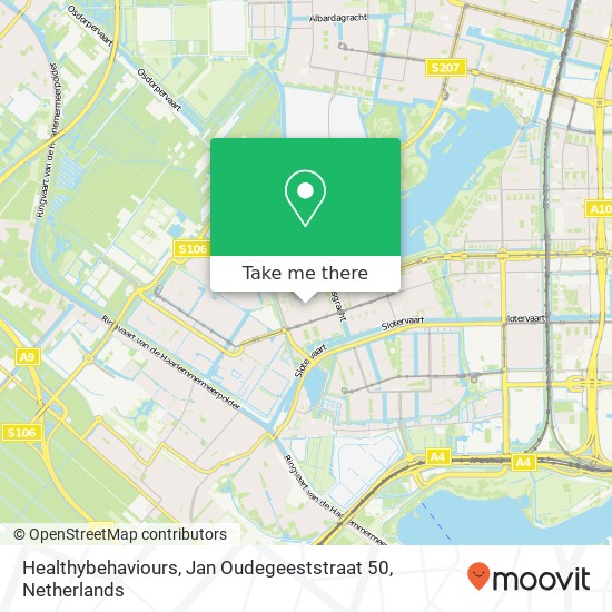 Healthybehaviours, Jan Oudegeeststraat 50 Karte