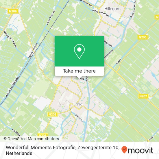 Wonderfull Moments Fotografie, Zevengesternte 10 map