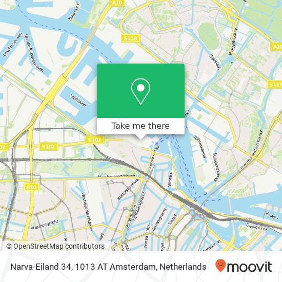 Narva-Eiland 34, 1013 AT Amsterdam map
