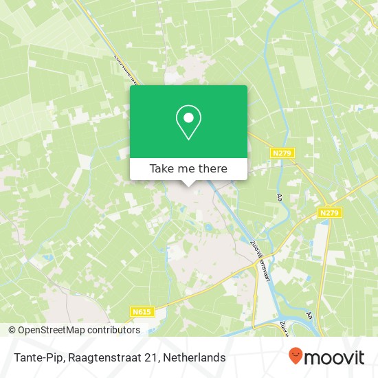Tante-Pip, Raagtenstraat 21 map
