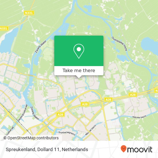 Spreukenland, Dollard 11 map