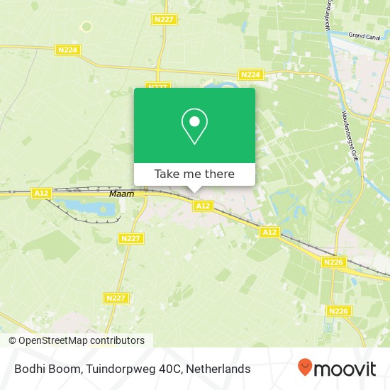 Bodhi Boom, Tuindorpweg 40C map