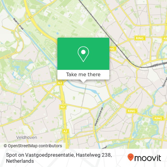 Spot on Vastgoedpresentatie, Hastelweg 238 map