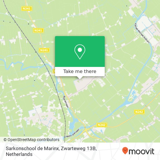 Sarkonschool de Marinx, Zwarteweg 13B map