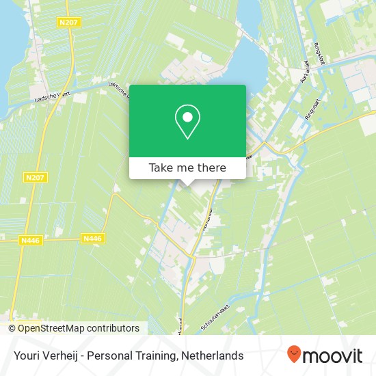 Youri Verheij - Personal Training map