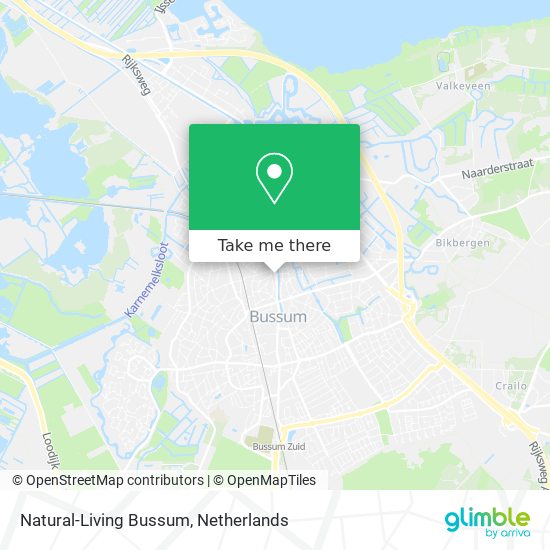 Natural-Living Bussum map