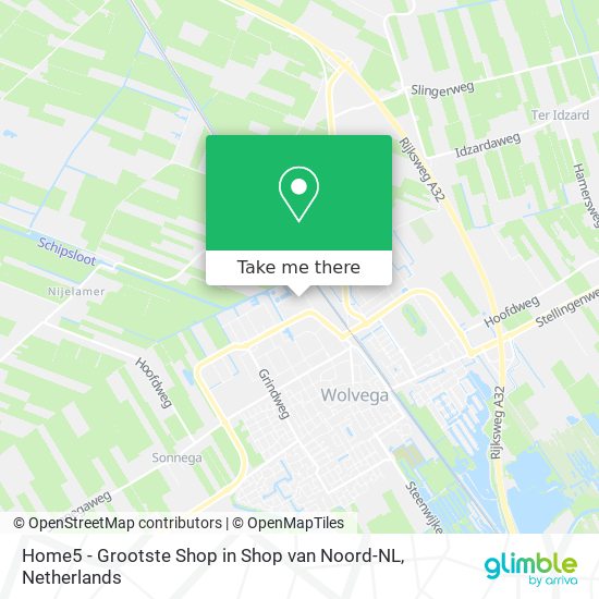 Home5 - Grootste Shop in Shop van Noord-NL Karte