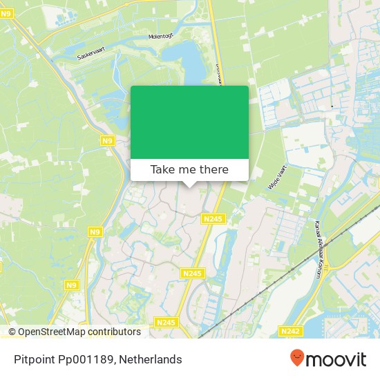 Pitpoint Pp001189 map