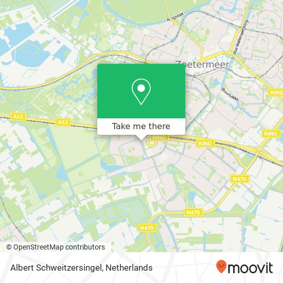 Albert Schweitzersingel map