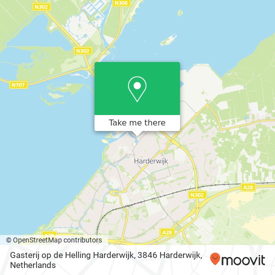 Gasterij op de Helling Harderwijk, 3846 Harderwijk map