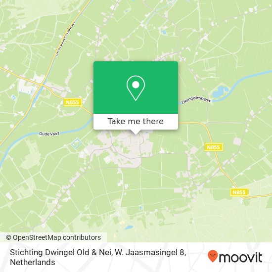 Stichting Dwingel Old & Nei, W. Jaasmasingel 8 map