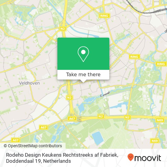 Rodeho Design Keukens Rechtstreeks af Fabriek, Doddendaal 19 map