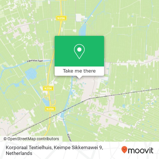 Korporaal Textielhuis, Keimpe Sikkemawei 9 Karte