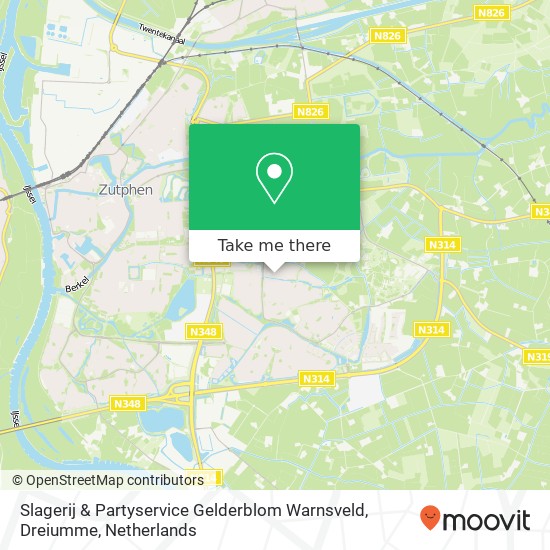 Slagerij & Partyservice Gelderblom Warnsveld, Dreiumme map