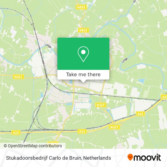 Stukadoorsbedrijf Carlo de Bruin map