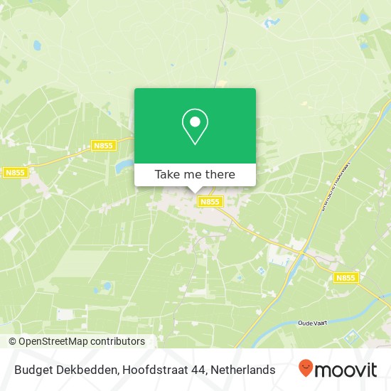 Budget Dekbedden, Hoofdstraat 44 map