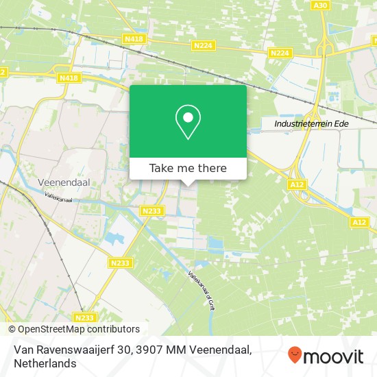 Van Ravenswaaijerf 30, 3907 MM Veenendaal map