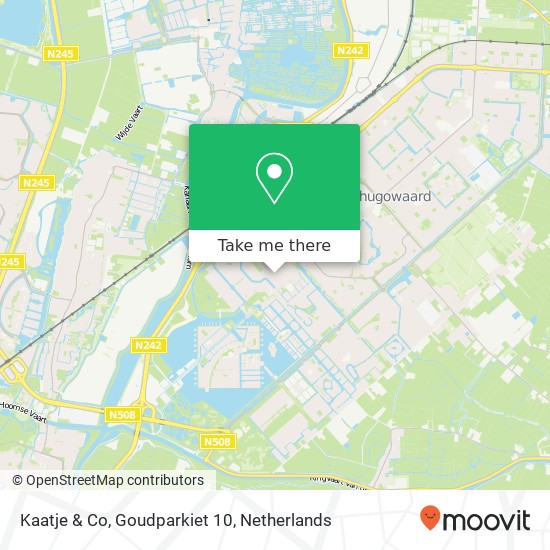 Kaatje & Co, Goudparkiet 10 map