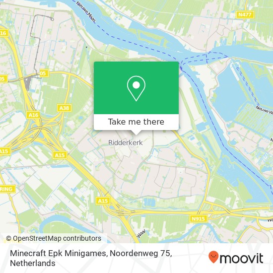 Minecraft Epk Minigames, Noordenweg 75 map