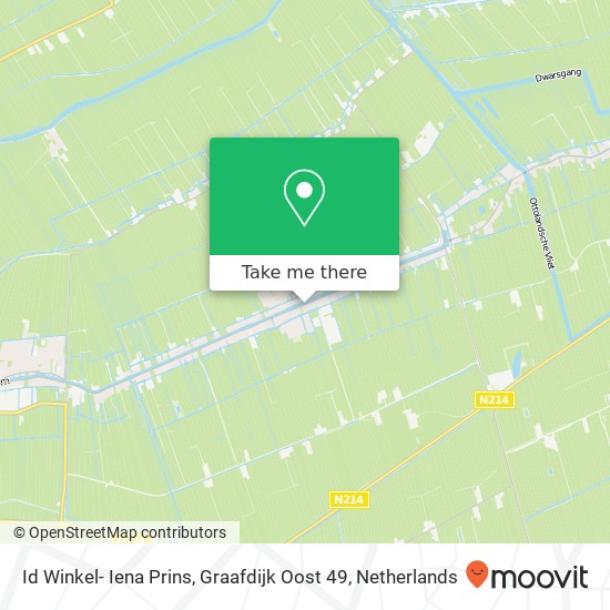 Id Winkel- Iena Prins, Graafdijk Oost 49 map