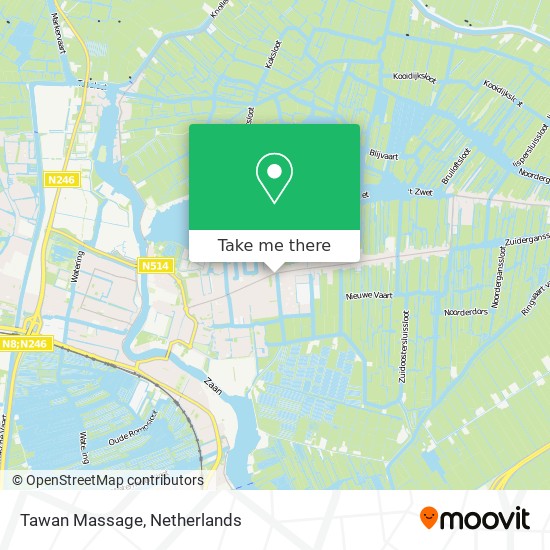 Tawan Massage Karte