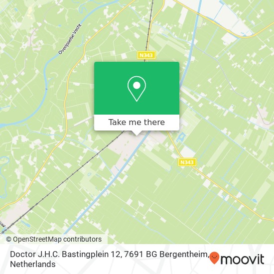 Doctor J.H.C. Bastingplein 12, 7691 BG Bergentheim map