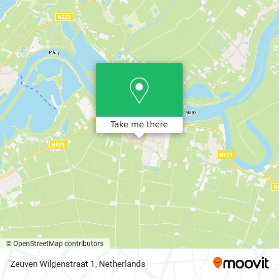 Zeuven Wilgenstraat 1 map