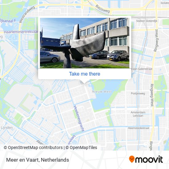 Meer en Vaart map