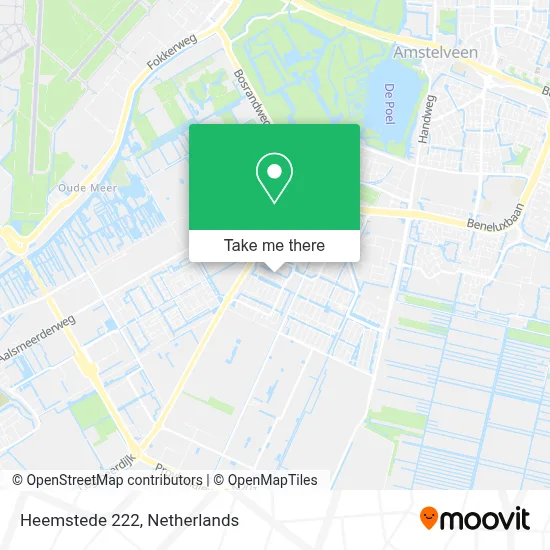 Heemstede 222 map
